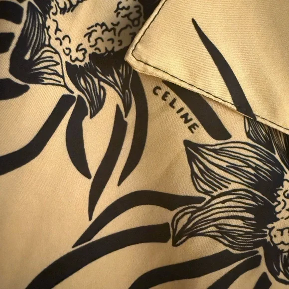 COS Yellow Floral Shirt - Picture 3 of 5